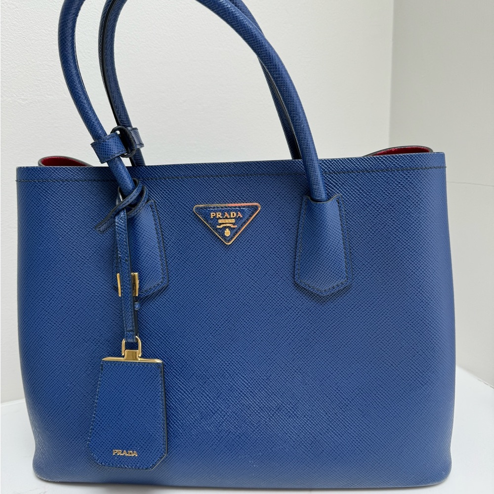 Prada Cuir double Saffiano leather bag